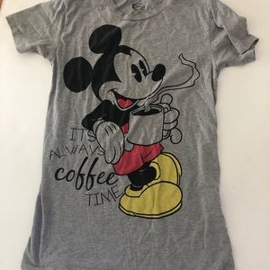Disney Mickey Mouse heather gray night shirt gown